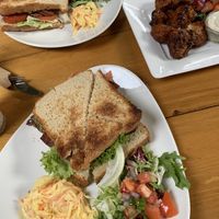 BLTs and cauli wings at The Eating Gorilla in Penrhyndeudraeth