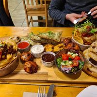 Platter at The Eating Gorilla in Penrhyndeudraeth