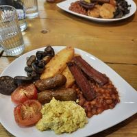 The best breakfast! at The Eating Gorilla in Penrhyndeudraeth