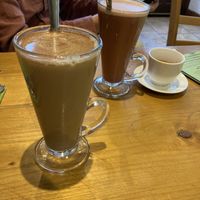 Chai lattes  at The Eating Gorilla in Penrhyndeudraeth