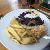 Gyro  at The Eating Gorilla in Penrhyndeudraeth