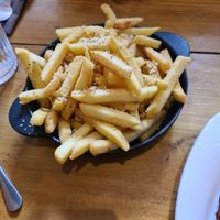parm fries at The Eating Gorilla in Penrhyndeudraeth