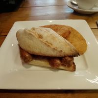 Breakfast Sausage Roll at The Eating Gorilla in Penrhyndeudraeth