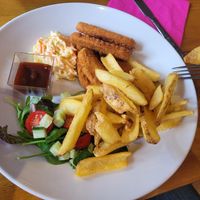 Chickn Goujons at The Eating Gorilla in Penrhyndeudraeth