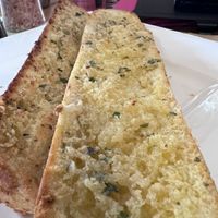 garlic breadd  at The Eating Gorilla in Penrhyndeudraeth
