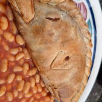Cornish pasty at The Eating Gorilla in Penrhyndeudraeth