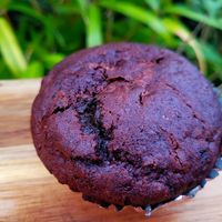 Notella Muffin. at The Eating Gorilla in Penrhyndeudraeth