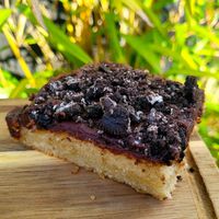 Vanilla Cake with Chocolate & Oreo Icing. at The Eating Gorilla in Penrhyndeudraeth