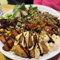 Buddha bowl   at The Eating Gorilla in Penrhyndeudraeth