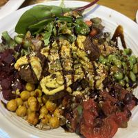 Buddha bowl. Very tasty    at The Eating Gorilla in Penrhyndeudraeth