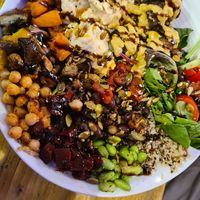 Buddha Bowl at The Eating Gorilla in Penrhyndeudraeth