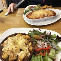 Amazing lentil hotpot & enchilada 😀😀 at The Eating Gorilla in Penrhyndeudraeth