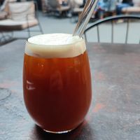 Homemade ice tea at OMM INN in Eskisehir