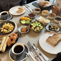 Vegan breakfast for two  at OMM INN in Eskisehir