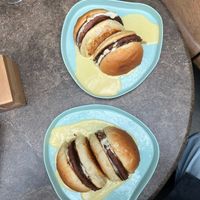 Hamburger at OMM INN in Eskisehir