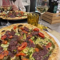Veggie pizza!! Pyszna  at Da Michele in Venice