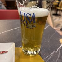 Italian beer from Lazio  at Da Michele in Venice