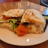 Vegan panini at Da Michele in Venice
