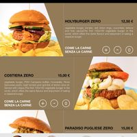 Holyburger (vegan) & Costiera (vegetarian) at Ham Holy Burger - Marghera in Milan