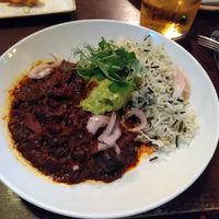 Pulled mushroom chilli at Anchor Bankside in South East London