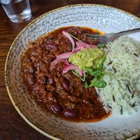 Pulled mushroom chili at Anchor Bankside in South East London