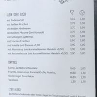 menu #4 at Salon Wechsel Dich in Hamburg