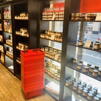 Inside view  at Die Luebecker Marzipan-Speicher in Luebeck