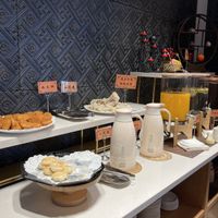 Drinks and deserts  at Xiamen NanputuoTemple in Xiamen