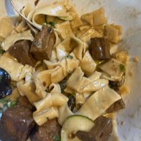 Braised Tofu with Noodles  at Blue Koi in Kansas City