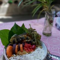 Rainbow bowl. at Samata in Chiang Mai
