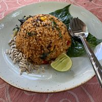 Fried rice at Samata in Chiang Mai