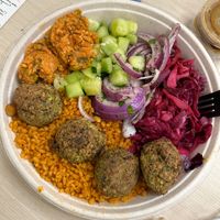 Falafel bowl   at Wild Fig in Roslyn Heights