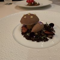 One of the dessert  courses at Era Ora in Copenhagen