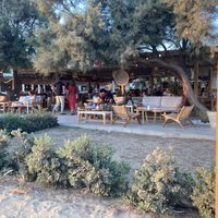 Terrace of Picasso at Picasso on the Beach in Naxos
