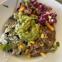 Goddess salad   at Picasso on the Beach in Naxos