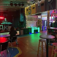 They had a open mic on Tuesday.  at Sarbez in St Augustine