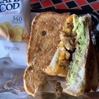 The vegan griller (plus a fried egg because I’m ovo)  at Sarbez in St Augustine