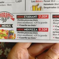 Promo ok pour pizza Vegan également at Pizza Panorama in Castanet-tolosan
