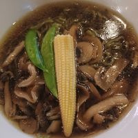 Ramen de setas at EAK Ramen in New York City