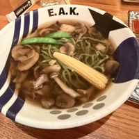 Umami Mushroom Shoyu  at EAK Ramen in New York City