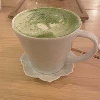 Matcha latte (oat milk)  at Hug The Tea in The Hague