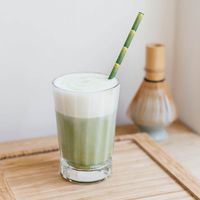 Iced Matcha Latte Coconut at Hug The Tea in The Hague
