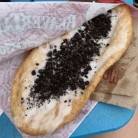 Vegan beaver tail!   at BeaverTails in Niagara-on-the-lake