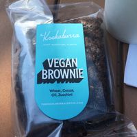 Vegan brownie! at The Kookaburra in St Augustine
