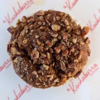 pumpkin muffin at The Kookaburra in St Augustine