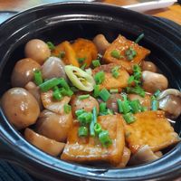 Mushroom Tofu Claypot at Sen Vegan House in Ho Chi Minh City