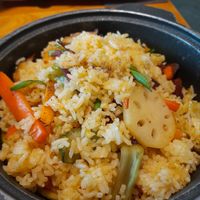 Korean fried rice at Sen Vegan House in Ho Chi Minh City