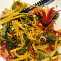 Papaya salad   at Sen Vegan House in Ho Chi Minh City