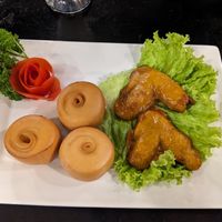 Chicken wings at Sen Vegan House in Ho Chi Minh City