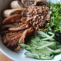 Bun Cha at Sen Vegan House in Ho Chi Minh City